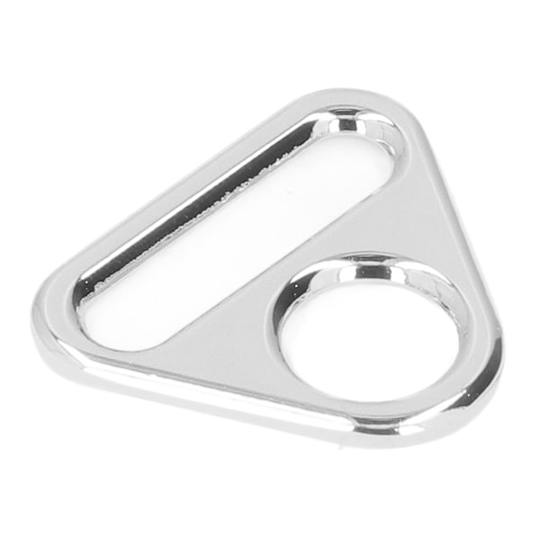 Justerbar spænde fint håndværk farverig letvægts bærbar legering materiale pung hardware hvid nikkel