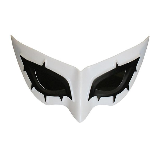 Läderkattmask för kvinnor Kaninkostym Halv ansikte Cosplay Halloweenfest
