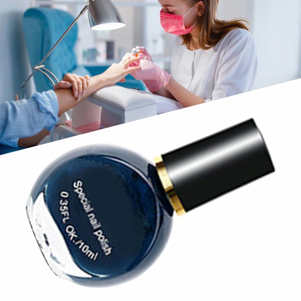 Neglelakk 10 ml mettet lys farge elegant stil rask tørking langvarig hurtig tørkende neglelakk E049-19