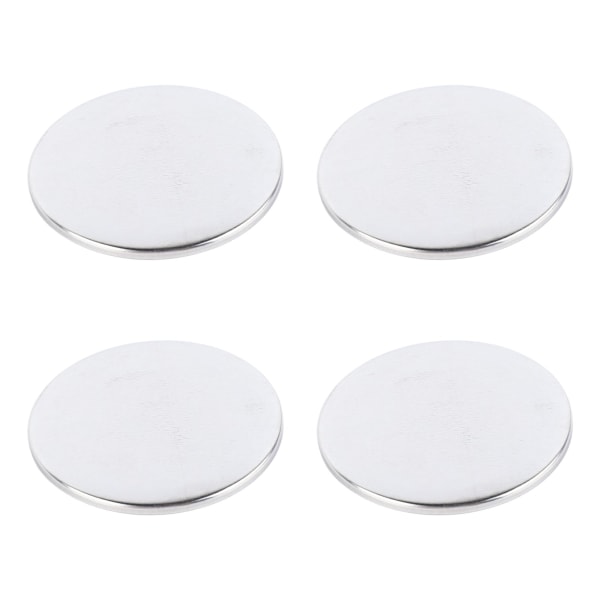 100 STK 58 mm Button Maker Rekvisita Flerbruks frostet tinnplate Runde merkeknappdeler for Button Maker Machine