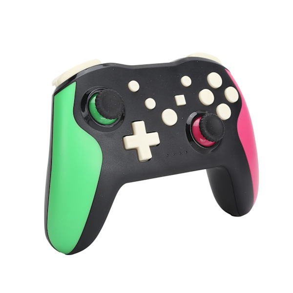 Trådløs 6-akset Gamepad Bluetooth Game Controller Dobbelt Vibrationsjoystick til SWITCH