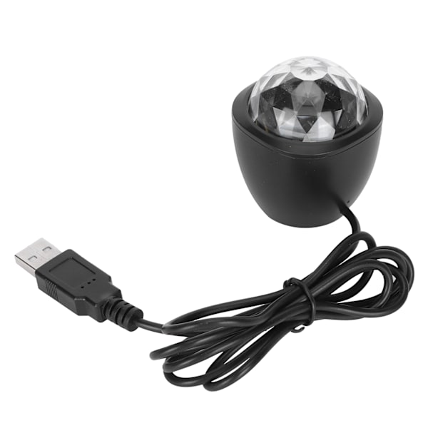 DJ scene mini fargerik USB LED stemmestyrt lampebar KTV klubb festdekorasjon