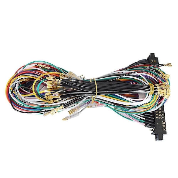 Jamma Ledningsnet Kabinet Ledning med 5, 6 Action Knap Ledninger/Jamma 28 Pin med 5,6 Knapper Ledninger kompatibel med Ar