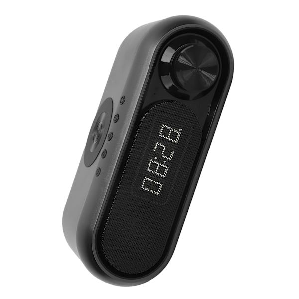 Trådlös laddning Bluetooth väckarklocka multifunktionell FM-radio sängbordshögtalare för hemmet