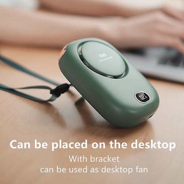 Mini kädet vapaa USB-latattava tuuletin kotiin, toimistoon ja matkalle