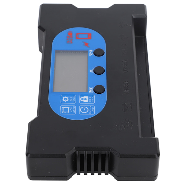 Solar ladecontroller Dobbelt USB Type C Hurtig opladning Solpanel ladecontroller til 12V 24V batteriopladning 40A