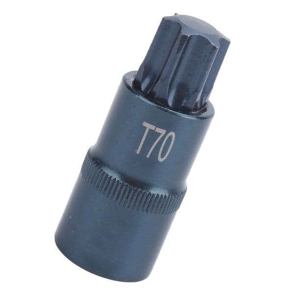 Socket Bit Star S2-legeringsstål elektrisk hurtignøkkelverktøy blåfarging 1/2X55XH70