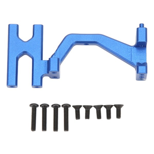 Steering Servo Mount Aluminum Alloy Wear Resistant Lightweight Servo Bracket for Replacement Dark Blue