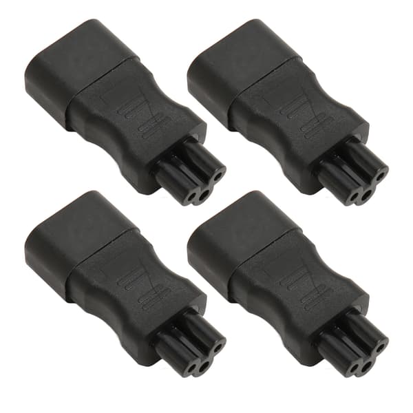 4st IEC320 C14 till IEC320 C5 Strömadapter Professionell Koppar Dator Strömadapter för PDU Chassi Strömförsörjning