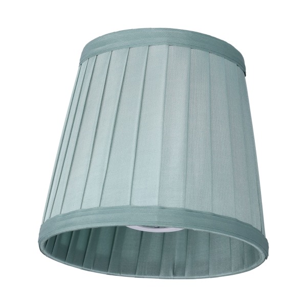 E14 Kangas lampunvarjostin Pehmeä klipsi vihreä kangas lampun cover hotelleihin saleihin makuuhuoneisiin