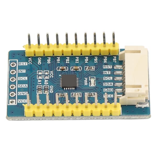 IO-expansionskort I2C-gränssnitt 16 IO-stift Stöder 4 expansionsmoduler I2C-gränssnitt Expanderar Kompatibel med 3.3V 5V nivåer