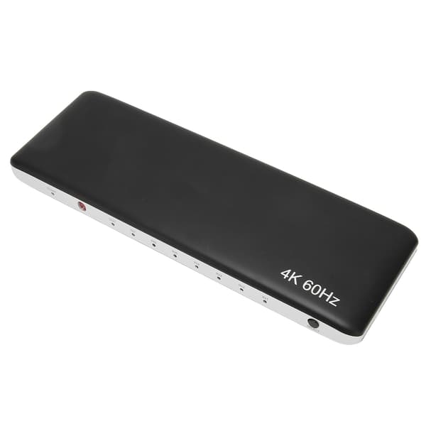 HD Multimedia Interface 2.0 Switch 7 in 1 ut HDCP 2.2 Stöd 4K 60Hz UHD 3D Video Switcher Selector 100‑240V UK-kontakt