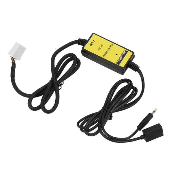 Billjud Aux-adapter USB Digital musik CD-växlare ersättning för Mazda CX7 2007-2008