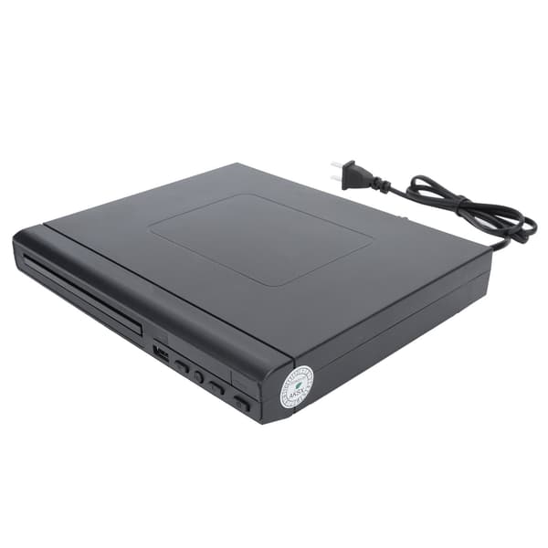 Hushålls-DVD-spelare Hemljud- och videoutrustning USB-gränssnitt Svart US 100‑240V