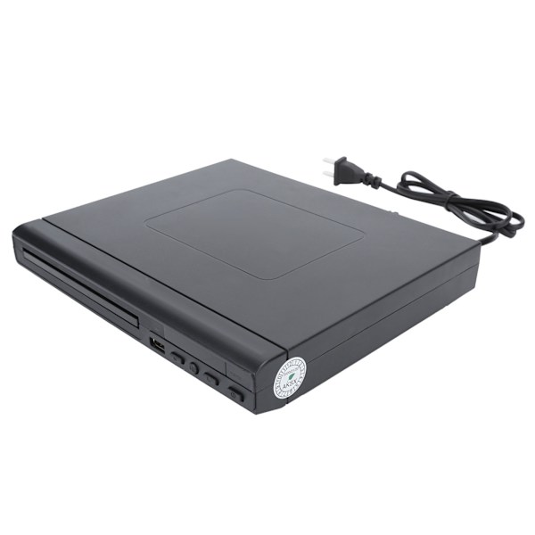 Husstand DVD-afspiller Hjemme Audio- og Videoudstyr USB-interface Sort US 100‑240V