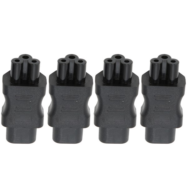 IEC320 C8 till IEC320 C5 Converter 10A 250V 2.5A 250V Power Adapter för Laptop Power UPS Server 4st