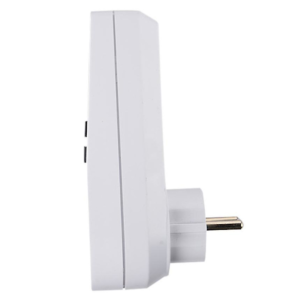 Smart Plug Timer, LCD-skærm, 12/24/7 dages programmerbar stikkontakt-timer til husholdningsapparater og belysning