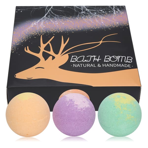 Växtextrakt Bad Salt Boll Eterisk Olja Återfuktande Bubbelbad Tvål 30g x 9st
