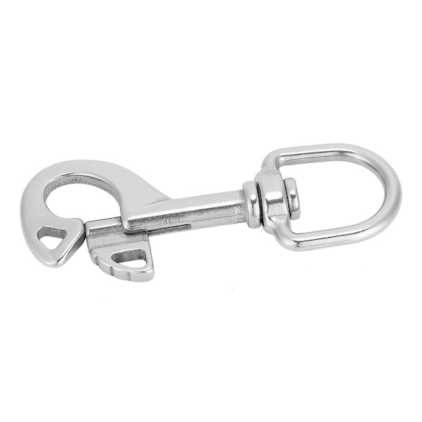 95 mm 316 rustfritt stål krok svingbar snapbolt sett Dykking tilbehør