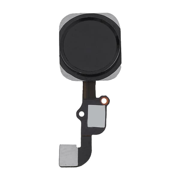 Hemknappsersättning Touch ID-sensornyckel Flexkabel för iPhone6S/6S Plus HEM-knapp Svart