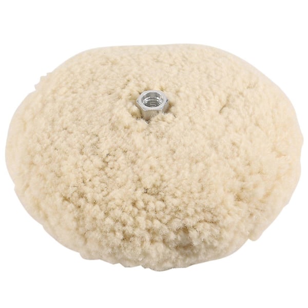 7 tommer dobbeltsidet poleringspude poleringspude med 5/8 tommer bolt (pakke med 1)