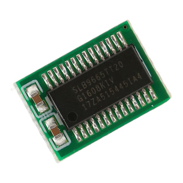 TPM 2.0 Modul PCB Material LPC Interface TPM 2.0 Krypteringssikkerhedsmodul til kontor, forretning, hjem til GIGABYTE 12Pin
