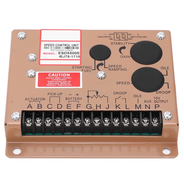 Motorhastighedsregulator Generator Elektronisk Kontrolmodul Genset Dele ESD5500e DC 12V/24V