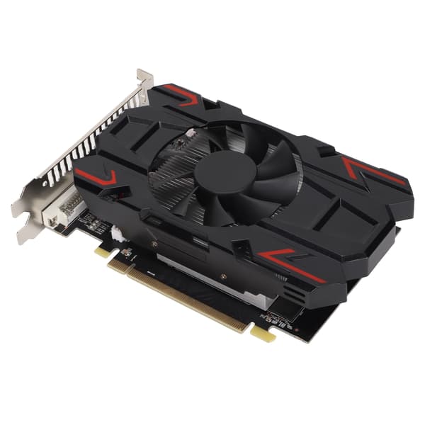 Grafikkort 700MHz Kjernefrekvens Lavstøyvifte 1G 128bit DDR5 PCB Materiale GPU Grafikkort