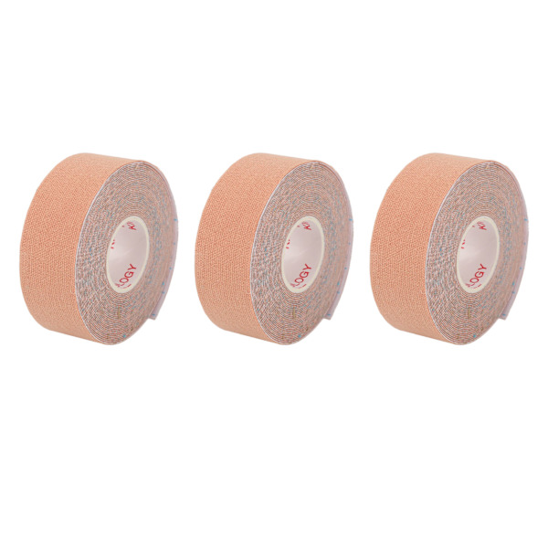 3 ruller Ansigtstape Ansigtsrynkefjerner Strip Nem udskæring V Shaping Lifting Patch Hudfarve