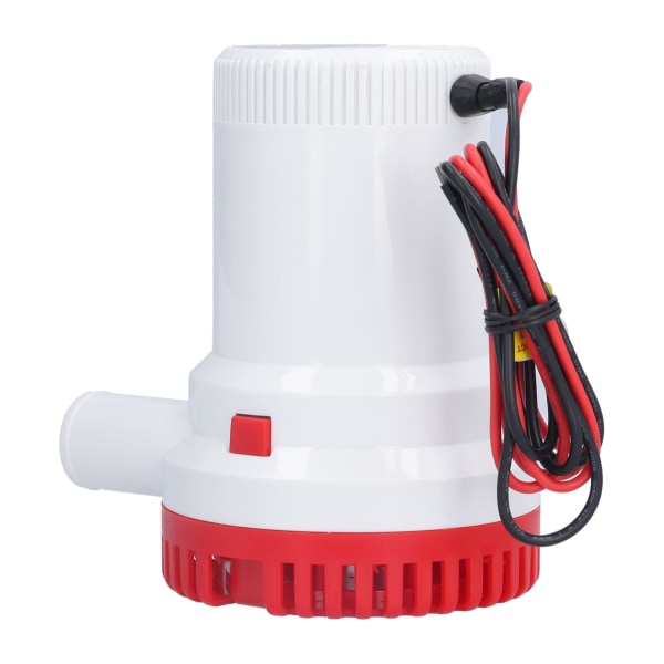Monitoiminen, hiljainen upotettava pilssipumppu veneisiin ja lampiin, DC 12 V, 1500 GPH