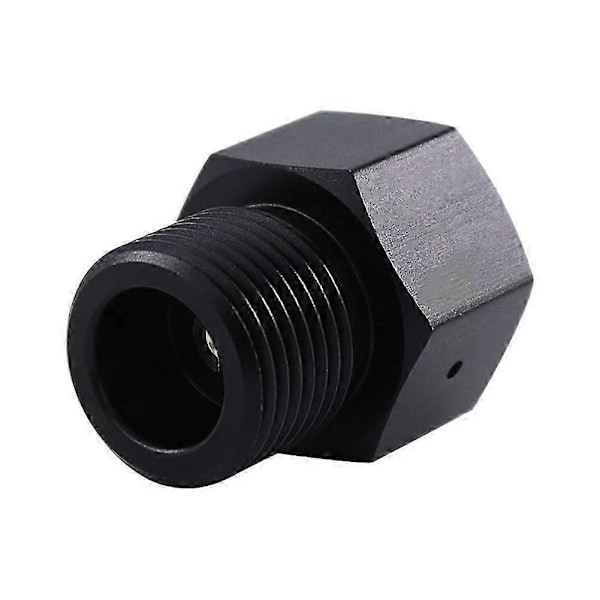 CO2 Sylinder Adapter, T21-4 til W21.8-14 Adapter Konverter til CO2 Sylinder kompatibel med