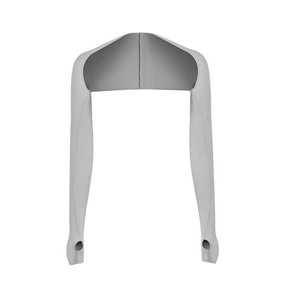 Kjølende Armhylser 4 Par Solbeskyttelse for Golf, Kjøring, Ridning, Fiske Unisex med Fingerhull