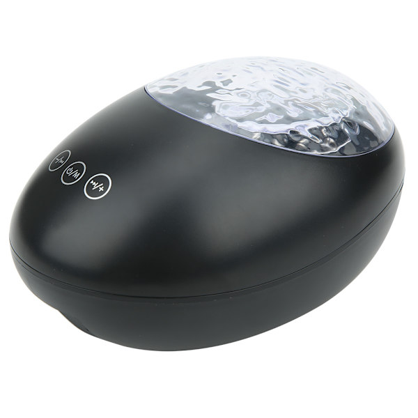 Farverig Lucky Stone Projektionslys Support til Bluetooth Fjernbetjening Natlys