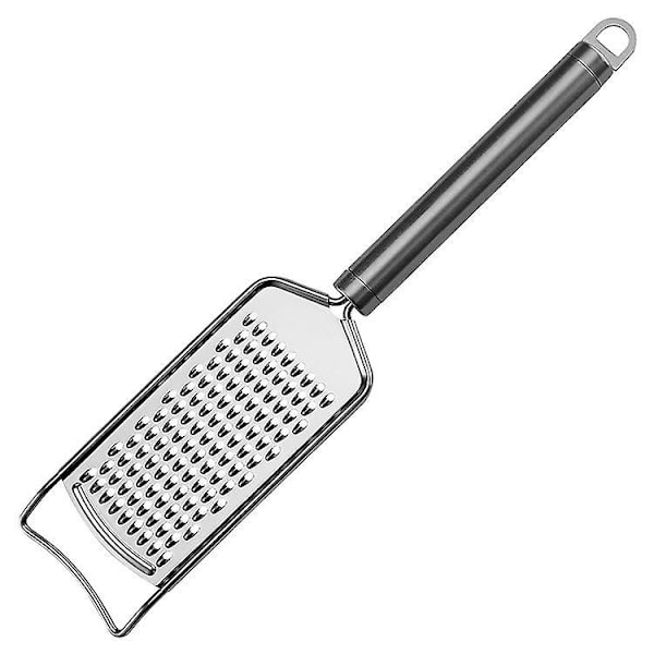 Sett med 2 rustfrie stålstøvere for ost, ingefær, hvitløk, muskat, sjokolade, grønnsaker, sitron - oppvaskmaskinsikker
