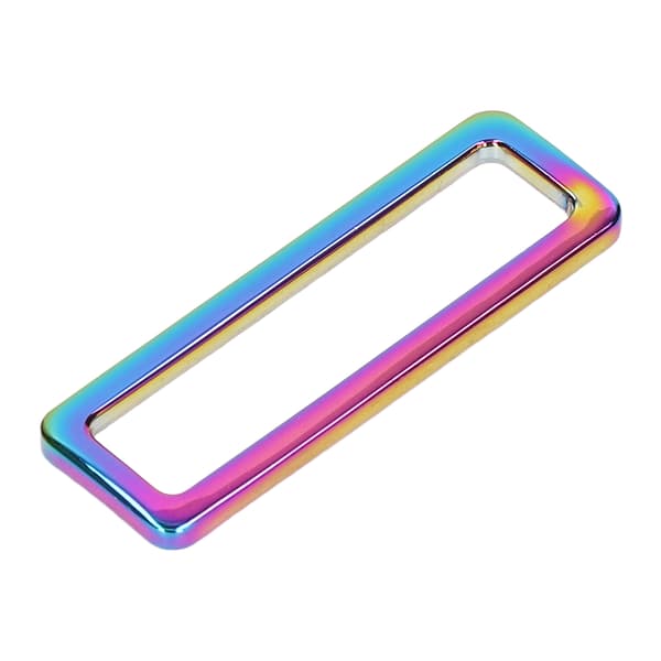 10 st ring spänne robust hållbart justerbart hårdvara metallspänne för att göra bälten kläder ryggsäckar 50 mm