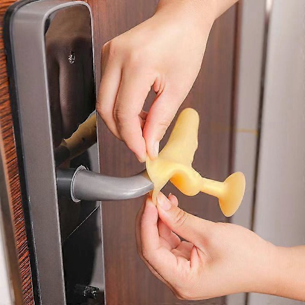 2 kpl Vauvan Turvavarusteet Ovenkahvan Suojus Silikoni Ovenkahvan Käsine Suojus Sininen