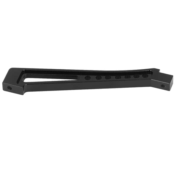 Aluminiumslegering Front Chassisstiver Stabil Ydeevne Stærk Støtte 8,7 cm Længde RC Tilbehør til ARRMA 1:7 1:8 Sort