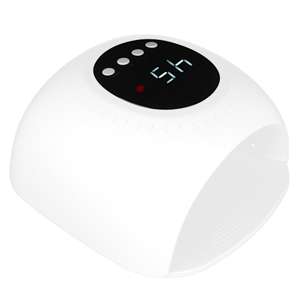 Professionell UV LED-nagellampa Nagellampa Snabbtorkande maskin Plast Nagellack Härdande torktumlare 100~240V Vit EU-kontakt