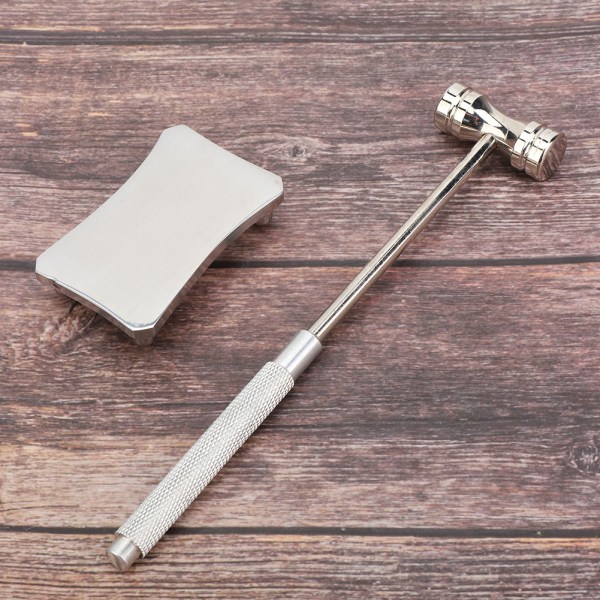 Professionell Iron Dapping Bench Block Hammer Set Watch Reparationsverktyg