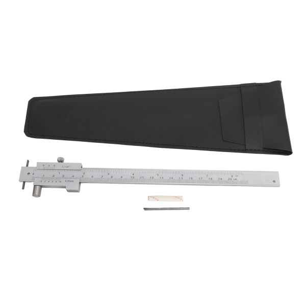 Parallel Cross Caliper 0‑200mm Vernier Calipers Marking Gauge Rostfritt Stål Karbid Markering Verktyg