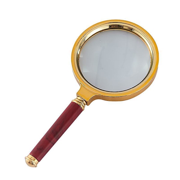 Forstørrelsesglas til seniorer og børn, bærbar håndholdt lup til læsning, inspektion, reparation, hobby og håndværk, 80 mm