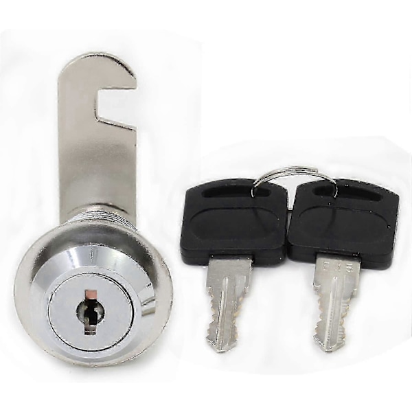 Turvalukko ruostumattomasta teräksestä postilaatikkoon, kaappiin, laatikkoon, samat avaimet, 25mm