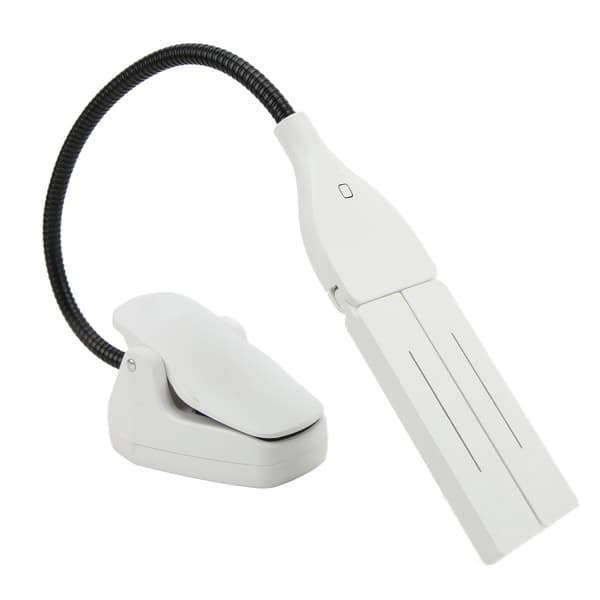 Notestativlys LED Oppladbart Bøybart Profesjonelt Design Hvit Lampe for Konserter Hjemme