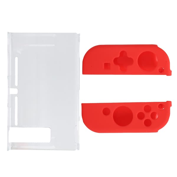 Spelkonsol Skyddsfodral Delat PC-skyddsskal Tillbehör för Switch