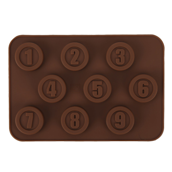 Nummerform Silikon DIY-form Chokladgodis Tårtform för Alla hjärtans dag Barnens dag Nummerform