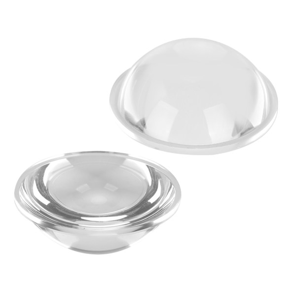 Konveks glaslinse med diameter på 60 mm til LED-optiklinse til solnedgangslampe forstørrelsesglas