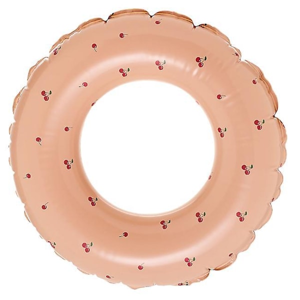 Kirsebær svømme ring 2-delt sæt til voksne + børn, baby bøje, børnesvømme ring, 58/75cm