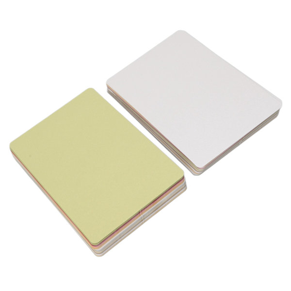 100 kpl helmiäiskartonkia pyöristetyillä kulmilla 15x10CM kova luonnollinen tekstuuri kumileimasinkorttipaperi kutsuja kirjekuoria varten