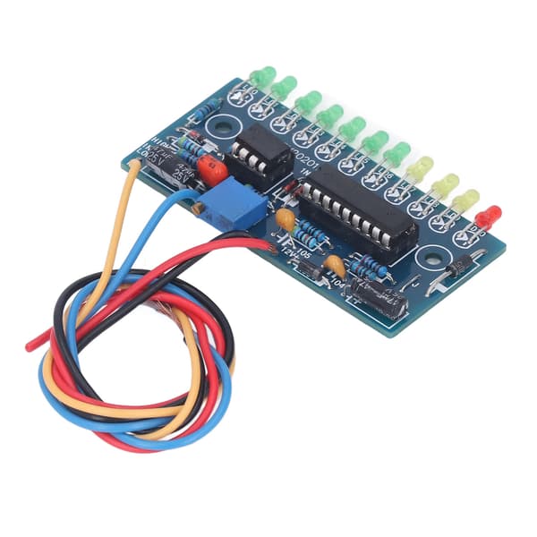 LED Audio Level Indikator Modul 10 Segment 11 stk 3mm LED'er Audio Level Indikator Board til VU Meter Forforstærker