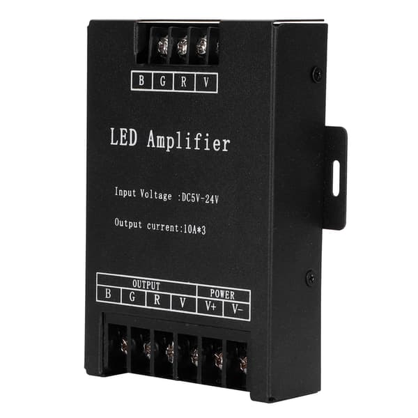 LED-signaforsterkerlampe RGB-lysbåndstrømkontroller repeatermodul DC5-24V